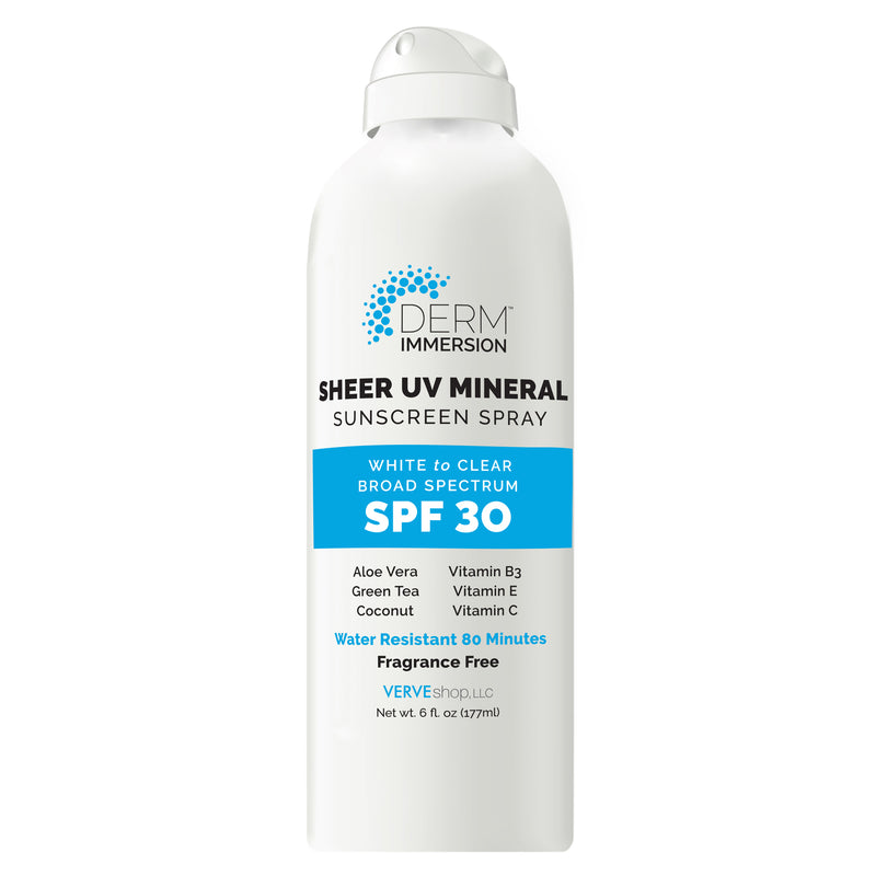 DERMIMMERSION Sheer UV Mineral Sunscreen Spray SPF 30