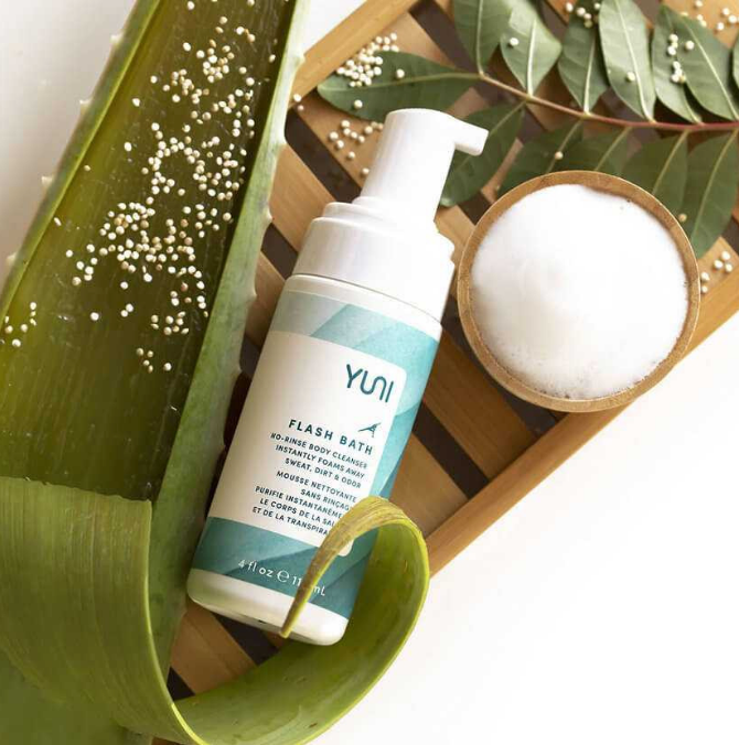 Flash Bath No Rinse Body Cleansing Foam