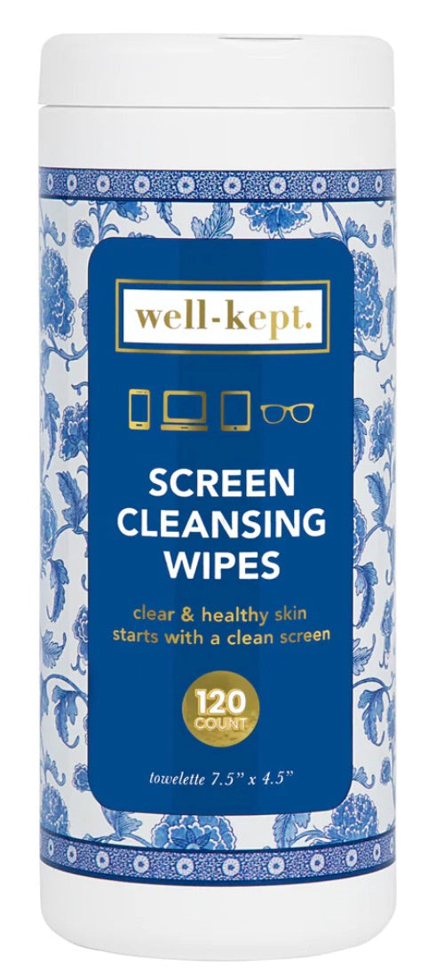 Screen Cleaning Towelettes - Canister (120 count)