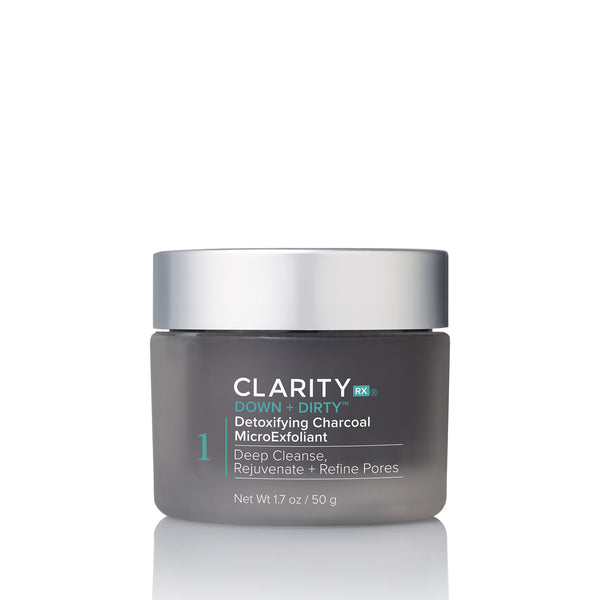 CLARITYRX® <br> Down + Dirty™ Detoxifying Charcoal MicroExfoliant